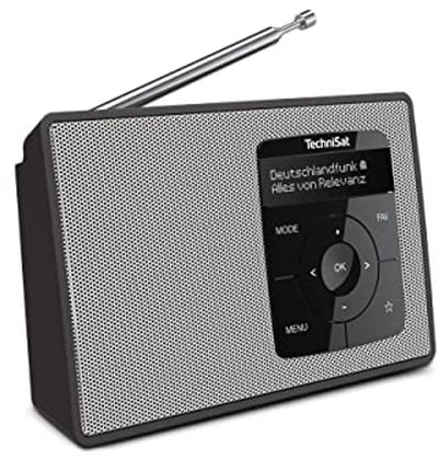 Draagbare DAB+/FM-radio met Bluetooth en OLED-display