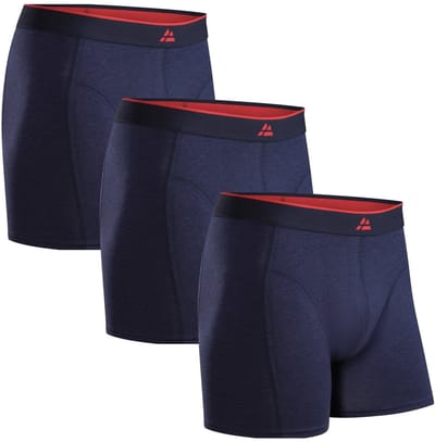 DANISH ENDURANCE Bamboe Boxershorts - Comfortabel Ademend Ondergoed - Heren - 3 paar - M