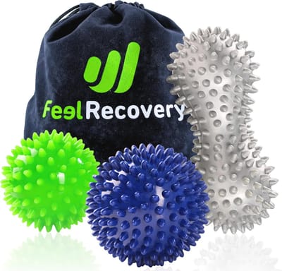 Massageballen Set voor Plantaire Fasciitis, Triggerpoints en Voetmassage