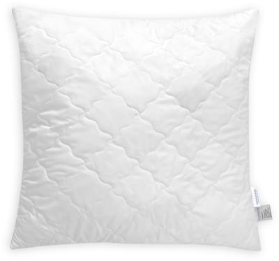 Schiesser kussen Hygge | gerecyclede vezelvulling | in hoogte verstelbaar | | voor mensen met een allergie | vrij van schadelijke stoffen | EU | 80x80cm