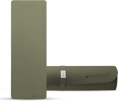 Antislip Pilatesmat - Dikke 10 mm Yogamat voor Ondersteuning en Stabiliteit, 6 Voet Lang en 26 Inch Breed