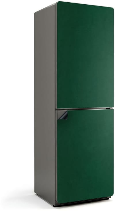 Wallfluent Magnetische Koelkastmat - Donkergroen Koelkast Magneet Sticker - 60 cm x 190 cm - Donkergroen Magnetische Koelkastmat - Magneetfolie Koelkast - Magnetische Koelkastbescherming - Keuken Decoratie Magneet