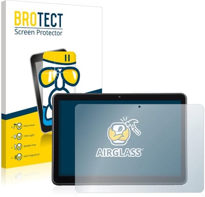 Screenprotector voor Wortmann Terra Pad 1006 Beschermglas transparant