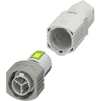 Phoenix Contact 1088672 Connector Bus, recht Totaal aantal polen: 3 Serie (ronde connectoren): IPD 1 stuk(s)