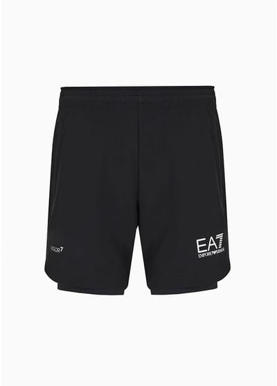 Ea7 Emporio Armani 8nps09_pnbxz Korte Broek Zwart S Man