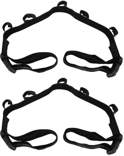 Allecto - Fishing Rod Stand - Stabiliteit en Opberging - Zwart - 2Pcs - Geschikt voor SUV's en Trucks - Robuuste Nylon Constructie