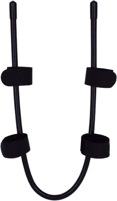 Afvoerslang Houder - Flexibele Buisklem - Slang Positionering - Verstelbare Pasvorm - 30 cm - Zwart