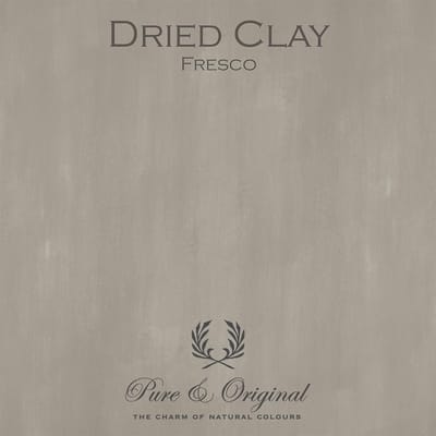 Pure & Original Fresco Kalkverf Dried Clay 1 L