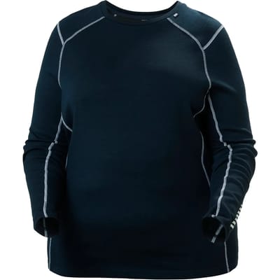 Dames sweatshirt Helly Hansen Lifa Merino Midwt Crew Plus