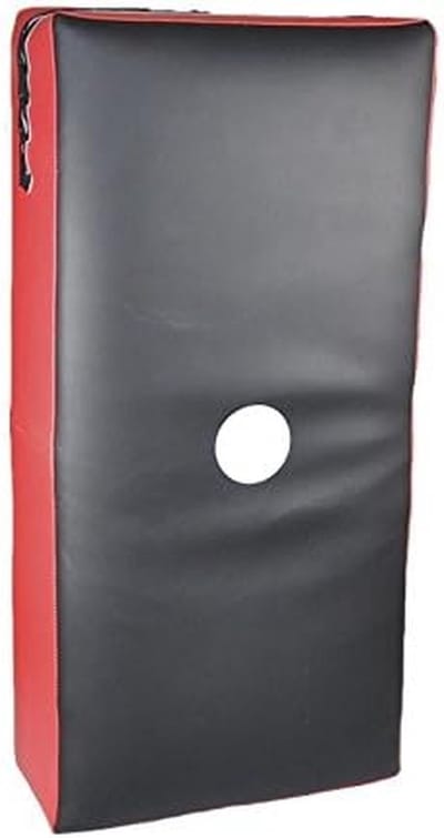 Slagkussen - Trainingskussen Boksen - Effectieve Training - Meerlaagse Vulling - 60 x 35 cm - Rood Zwart