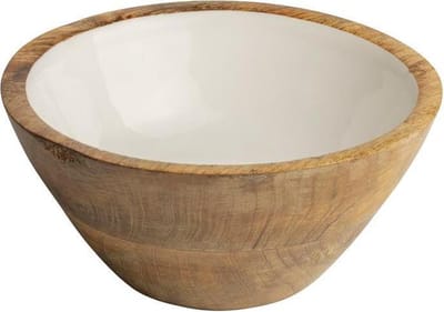 Gusta - Schaaltje 'Mango Enamel' wit