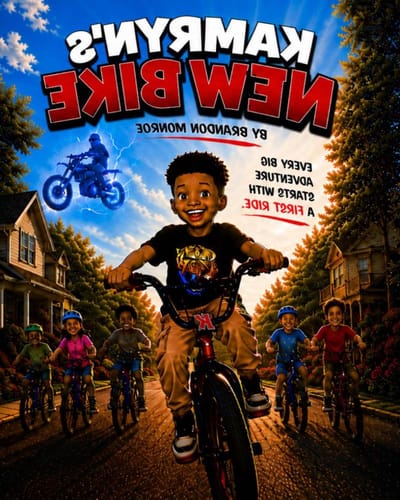 Kamryns Fiets Avontuur - Kinderboek Fietsen - Leren Fietsen - Positieve Lessen - 30 Pagina's - Gekleurde Illustraties
