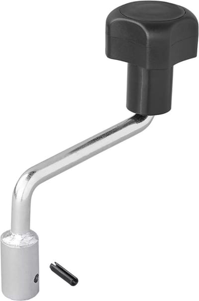 ProPlus Hendel voor neuswiel - Ø 12 mm - PP en staal - Geschikt voor 48 mm wielen