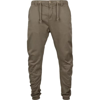 Urban Classics Heren joggingbroek -L- Stretch Groen