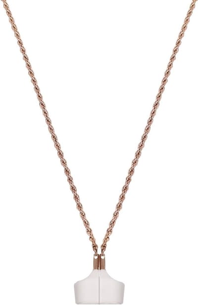 Stijlvolle Magnetische Anti-verlies Halsband voor Oordopjes - Sportieve Oordopjes Kord, Geschikt voor Hoofdtelefoons en Accessoires (Roze Goud)