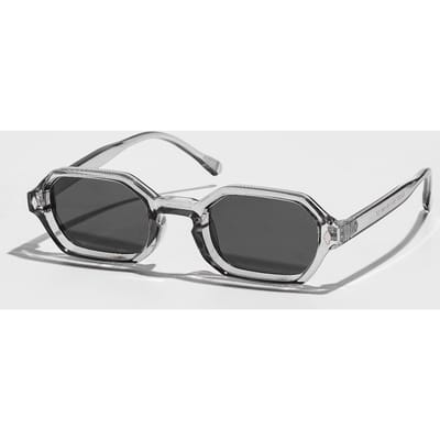 Heren- en Damesmode Kleine Vierkante Zonnebril Outdoor Sport Zonnebril UV400 Luxe Design Populaire Zonnebrillen gray