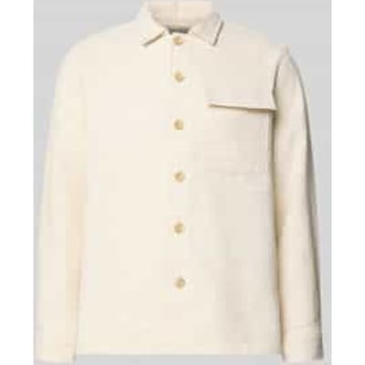 Regular fit overhemdjack met borstzak model 'Matt'