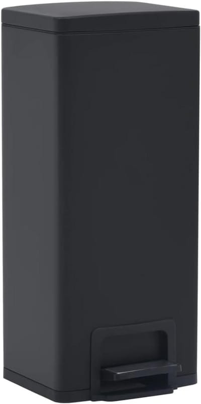 Ronde pedaalemmer 30 liter met softclose deksel en binnenemmer