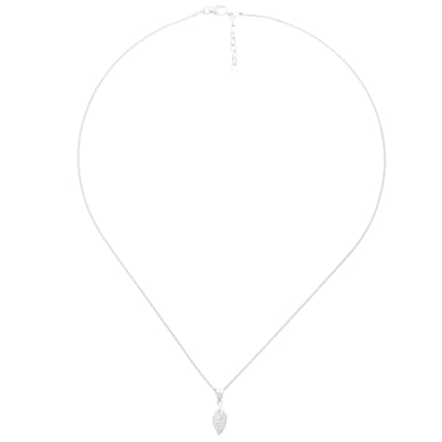 Orphelia 'Ruth' Dames 925 Sterling Zilveren Ketting met Hanger - Zilver ZH-7220