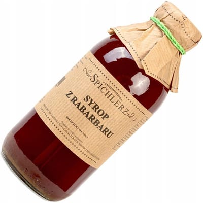 Natuurlijke Rabarbersiroop Rabarber 330ml