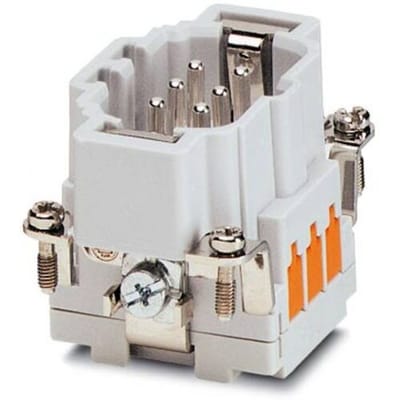 Phoenix Contact 1605611 Stekker inzetstuk HC-B 6 + PE QUICKON-aansluiting 10 stuk(s)