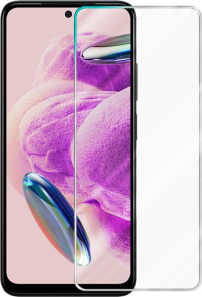 Cadorabo Screenprotector geschikt voor Redmi Note 12S - Pantser film Beschermende film in KRISTALHELDER Geharde (Tempered) display beschermglas in 9H hardheid met 3D Touch