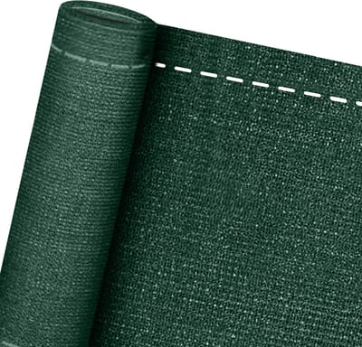 ACXIN Zichtdoek Schaduwdoek HDPE 150 g/m² Windscherm Privacy - 1.2x10m - Donkergroen