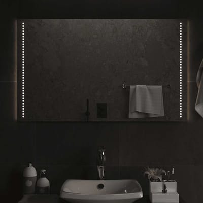 vidaXL - Badkamerspiegel - LED - 100x60 - cm