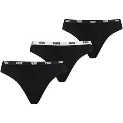PUMA BASICS Dames 3P String - Maat XS