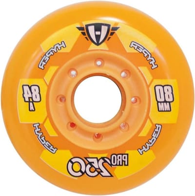 Skeelerwielen - Rollerblade wielen - Snel Skaten - Duurzaam PVC - 72 mm 82A - Oranje
