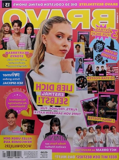 Bravo Magazin - Duits Tijdschrift - Lezen en Verzamelen - Met Poster - 13 nummers - Full color