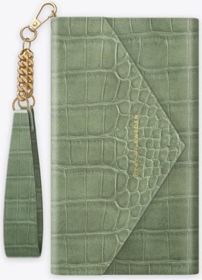 iDeal of Sweden Envelope Clutch voor iPhone 11 Pro/XS/X Sage Croco