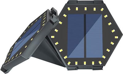 Buitenverlichting op Zonne-energie - Hexagon Solar Lights - 4 stuks