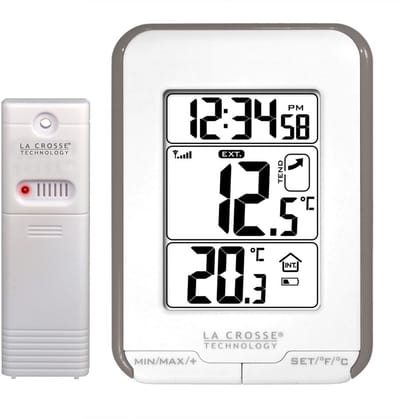 Draadloos Weerstation Binnen Buiten Temperatuur Luchtvochtigheid Voorspelling