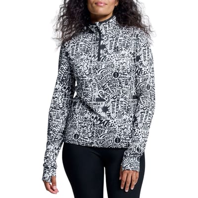 Poederbaas Skipully Dames - Cabin Life - Wit / Zwart - Maat XL