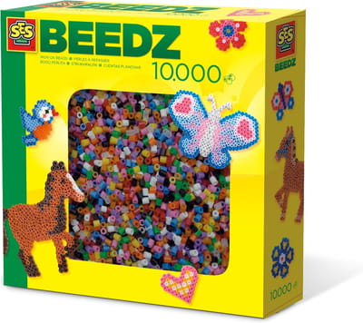 SES Beedz - Strijkkralen - Mix Basis - 10.000 stuks - PVC vrij