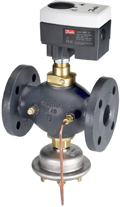 Danfoss elektr, stelmotor AMV13 3Pkt,stap, met veiligheidsfunctie, 082G3003