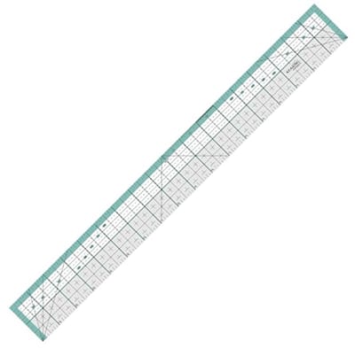 Professionele 18 x 2 Inch Quiltliniaal - 3mm Acryl voor Lange Stofstrips, Rotary Snijden en Uitlijning van Quiltblokken