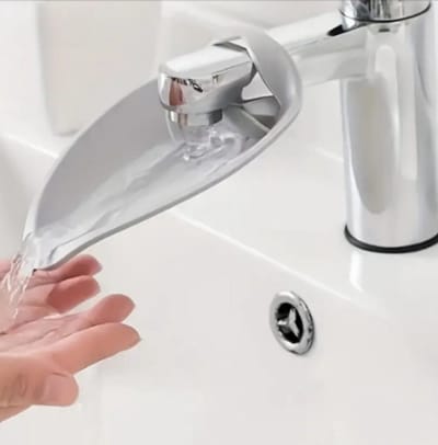 Verlengstuk Voor Kraan - Watergeleider - Voor Kinderen - Handwas - Hulp Voor Babys Voor Volwassenen - Kraan - Hulpstuk voor Kraan - Kraanverlenger - Kraan Onderdeel - Onderdelen - Kraan Geleider
