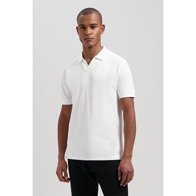 Dstrezzed Ds_bowie V-neck Polo White Size: S | Polo Shirts Outlet | Heren | Wit