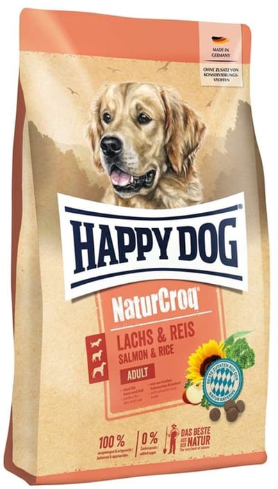 Happy Dog - NaturCroq Zalm & Rijst - 4kg