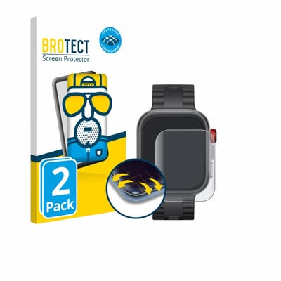 BROTECT - Screenprotector voor Huawei Watch Fit 4 Pro - Folie Beschermfolie matte volledig dekking 2 Stuks