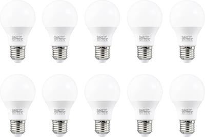 Sygonix SY-5237740 LED-lamp Energielabel E (A - G) E27 7.3 W = 60 W Warmwit (Ø x h) 60 mm x 105 mm Niet dimbaar 10 stuk(s)