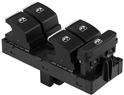 Dailygoods - Raam Bediening Schakelaar voor VW Golf, Passat, Tiguan, Touran - 5G0 959 857 C