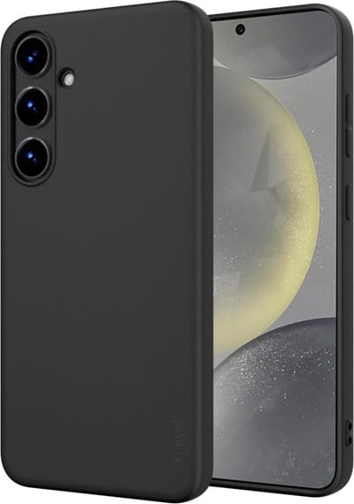 Hoesje geschikt voor Samsung Galaxy S24 Plus hoesje Siliconen cover Zwart soft backcover