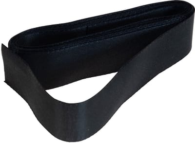 Decoratief lint cadeaulint zwart lint zelfkant 25mm 3m 10st