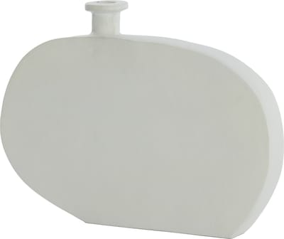 Light&living Vaas deco 32x3,5x30 cm OBIDA crème