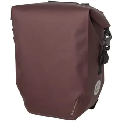 AGU Clean Shelter Fietstas Large – 100% Waterdicht – 21 liter – Gerecycled Materiaal – incl. Laptopvak 14 inch – Bruin