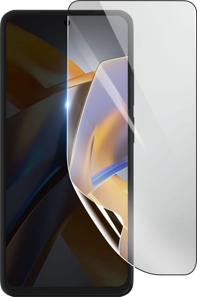 3mk, Geschikt voor Xiaomi Poco M5s, Schokbestendige Hydrogel Screenprotector, Transparant