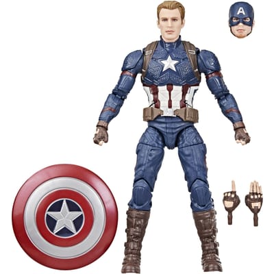 Hasbro Marvel Legends Series Captain America Avengers: Endgame Collectible Action Figure 15cm